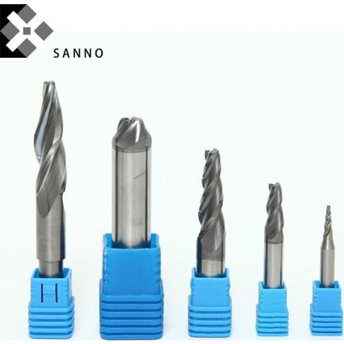 Can be customized cnc chamfer end mills hard milling cutter spiral burin tungsten steel tools for anaglyph processing