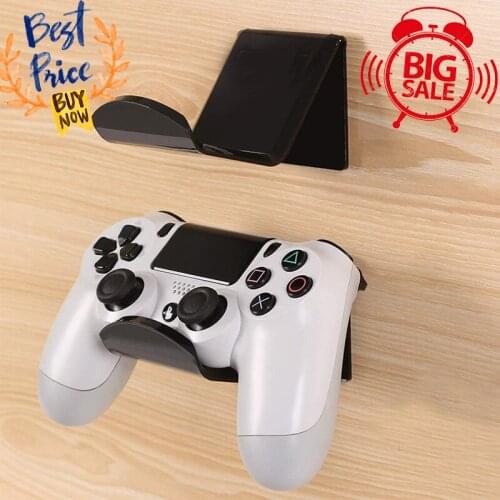 Universal Controller Stand Holder Wall Mount Self-Adhesive Acrylic Bracket For PS5 Switch Headphone Gamepad Game Display