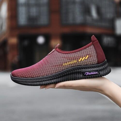 Tenis Mujer 2021 Tennis Shoes for Woman Breathable Mesh Sneakers Cheap Platform Chaussure Femme Deportivas Jogging Trainers