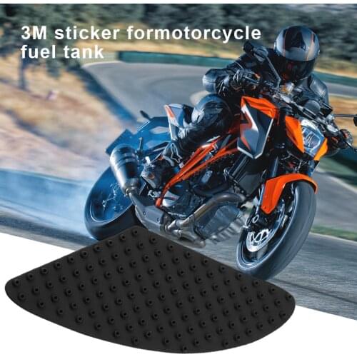 2pcs Motorbike Fuel Oil Reservoir Knee Grip Pad Anti Slip Sticker Motorcycle Side Decal Protector