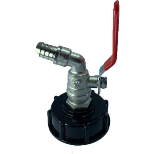 IBC Tank Adapter Water Tank Faucet Hose Connector 3/4" Brass Garden Tap Fitting Valve Durable