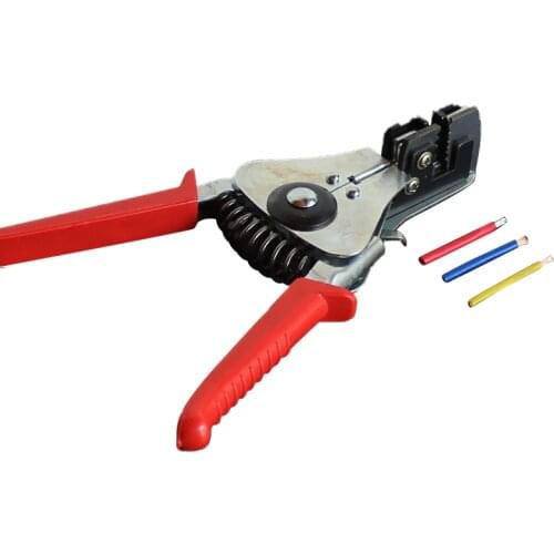 1pcs Automatic Cable Wire Stripper Stripping Crimper Crimping Plier Cutter Tool Diagonal Cutting Pliers