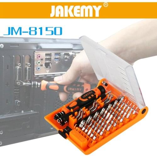 JAKEMY JM-8150 Laptop Screwdriver Set Professional Repair Hand Tools Kits for Mobile Phone Computer Electronic Model DIY Repair