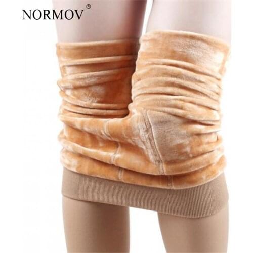 NORMOV Womens Warm Leggings Winter High Elastic Thicken Women Leggings 2020 Casual Skinny Pants For Women