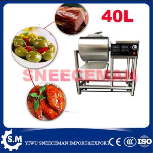 40L Meat Salting Marinated Machine chinese salter machine hamburger shop FAST pickling machine with timer