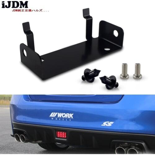 IJDM OEM Spec Metal Mounting Bracket w/ Bolt, Fastener Clip For 2011-up Subaru Impreza WRX & STI or VX Crosstrek Rear Fog Light