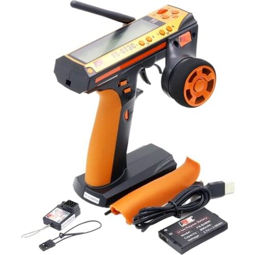 Fit For Flysky FS-GT3C 2.4G Digital 3CH Transmitter & Receiver RC Radio Controller Set for RC Car/Boat