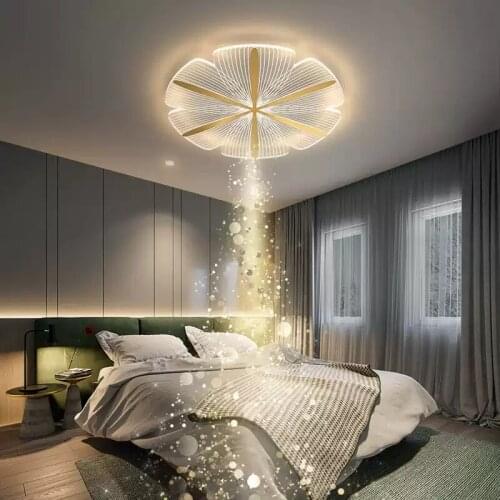 Nordic master bedroom lamp LED round ceiling lighting household net red creative room living room modern simple lamps
