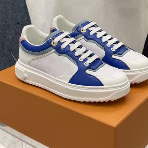 2021 New Luxury Paris Brand Designer Sneaker Women Platform Shoes Men Couple Sneakers Female Skateboard Shoes Size