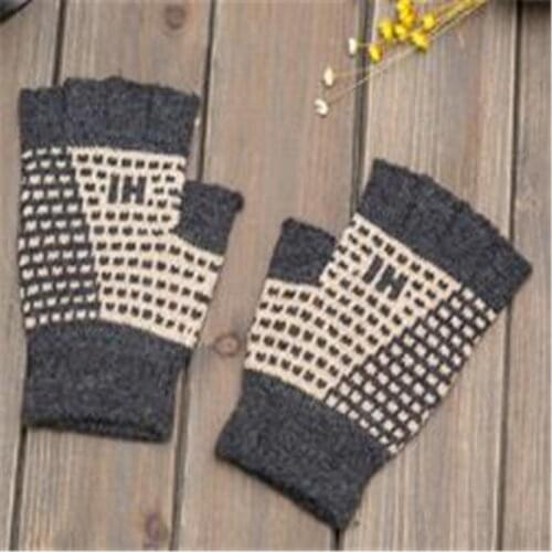 New fund of 2019 winter men knitting warm wool half refers to cycling glove factory lay in wholesale supply of goods jt-4