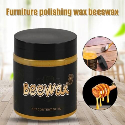 New Wood Seasoning Beewax Naturally Traditional Beeswax Polish Wood Furniture Cleaner SCI88