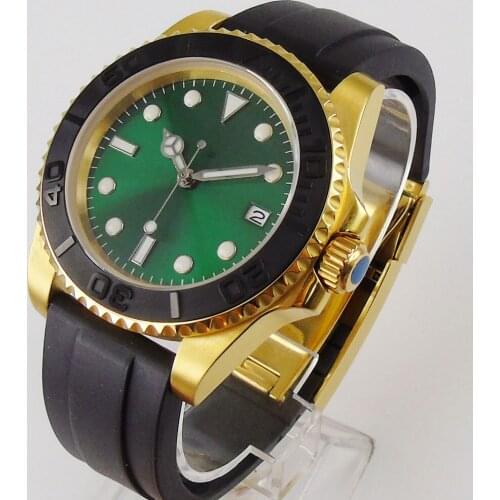 PaGeFelix Mens Gold Watch