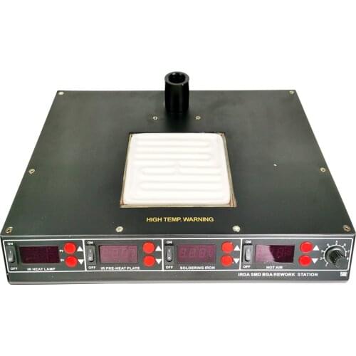 SAIKE8510D iRDA SMD BGA REWORK STATION Multifunctional infrared hot air welding table universal lighting spotlights SAIKE 8510D