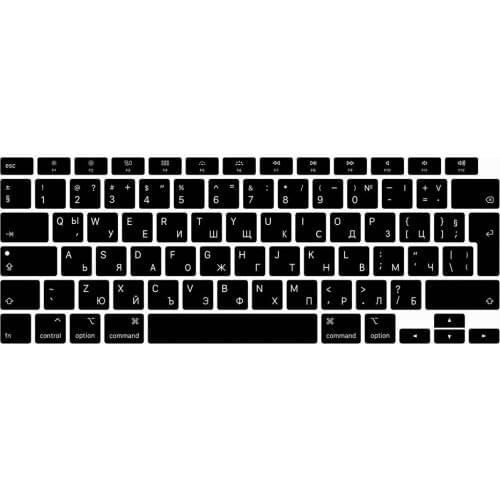 Russian Laptop keyboard cover For macbook 2020 Air13 A2179 Keyboard case protective film 13 inch silicone keyboard cover