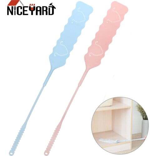 NICEYARD Gap Brush For Sofa Bed Bottom Door Clips PP Non-woven Dust Cleaner Long Handle Detachable Cleaning Duster