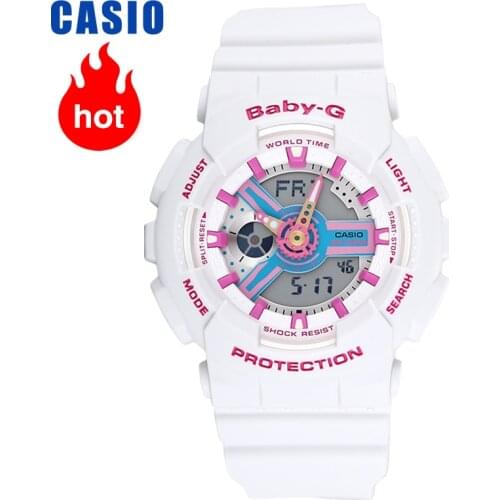 Casio watch trend sports casual ladies watch BA-110NR-8A