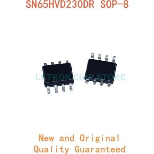 10PCS SN65HVD230DR SOP8 VP230 SOP-8 65HVD230DR SOP 65HVD230 SOIC8 SOIC-8 SMD new and original IC