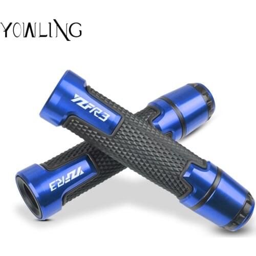 7/8'' 22mm For YAMAHA YZF-R3 YZFR3 YZF R3 2015 2016 2017 2018 Motorcycle knobs Anti-Skid Handle ends Grips Bar Hand Handlebar