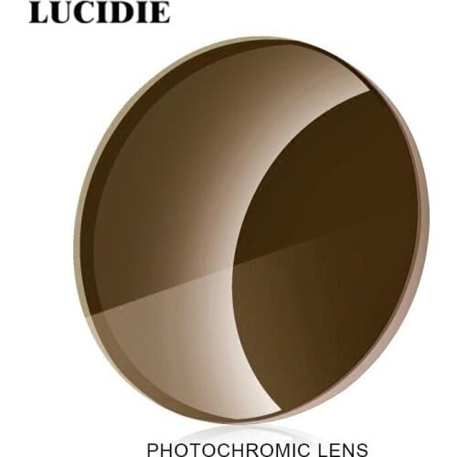 1.56 1.61 1.67 Aspheric Sunglasses Lens Optical CR-39 Prescription Myopia Hyperopia Lens Photochromic