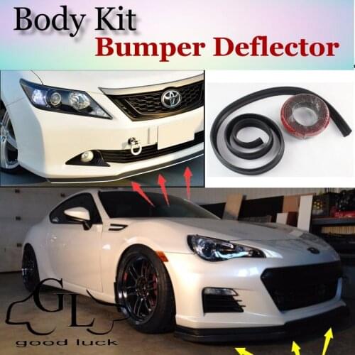 Bumper Lip Lips For TOYOTA 86GT FR S For Subaru BRZ / Car Lip Shop Spoiler For Car Tuning / TOPGEAR Recommend Body Kit + Strip