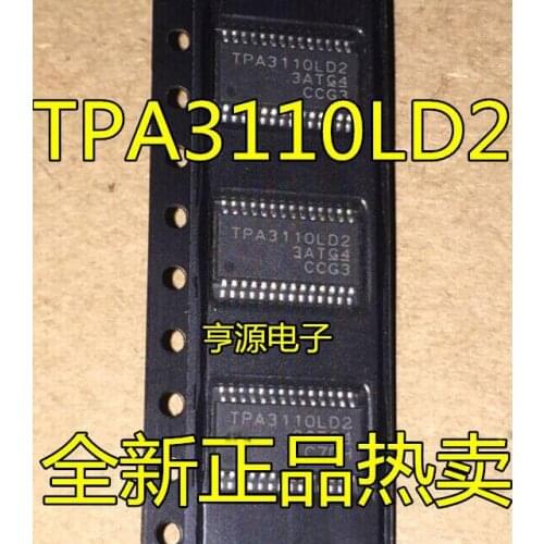 Free shipping 50PCS TPA3110D2 TPA3110D2PWPR TPA3110LD2 TPA3110LD2PWPR TSSOP28