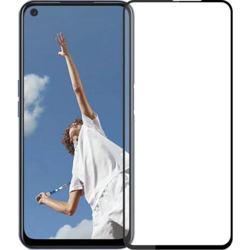 For Oppo A53 for Oppo A32 for Oppo A53s Full Glue Cover Tempered Glass Screen Protector Film