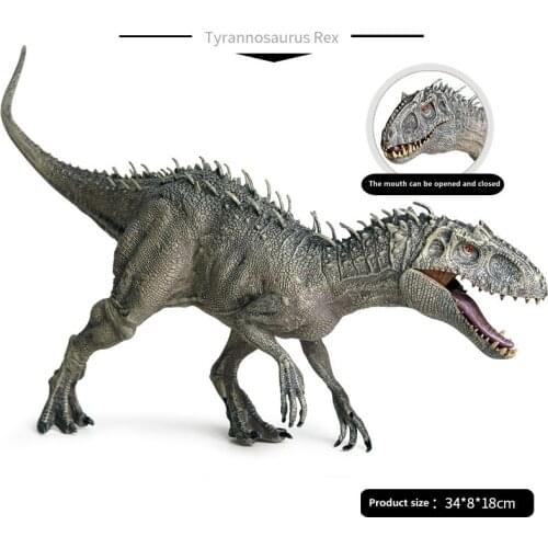Jurassic Indominus Rex Action Figures Open Mouth Dinosaur World Animals Model Kid Toy Gift For Children Gifts collection model