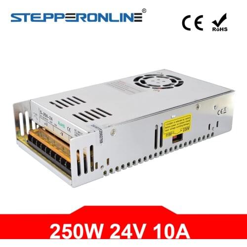 250W 24V 10A 115/230V Switching Power Supply For Stepper Motor 3D Printer CNC Router Kits