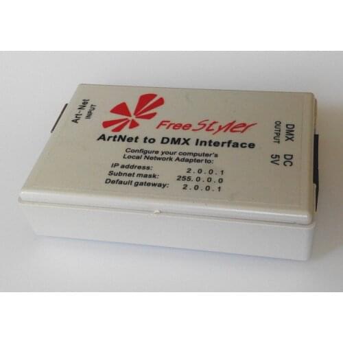 ArtNet to DMX Interface / Controller / Converter,no need to install driver. Perfect for FreeStyler. Art-Net node,art-net gateway