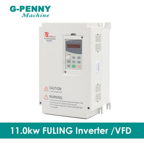 High Frequency Powerful Inverter 380V 220v 11KW 0-1000Hz VFD Variable Frequency Driver CNC Spindle Motor Driver Controller