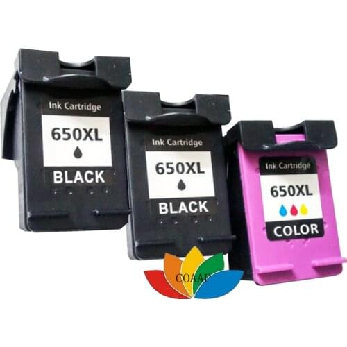 3x Ink cartridge CZ101AE CZ102AE For Compatible HP 650 650XL HP650 Ink for HP Deskjet Inks 2515 1015 1515 2545 2645