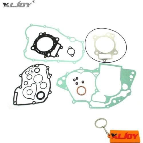 XLJOY Complete Rebuild Engine Gasket Kit Set For Honda CRF250 CRF250R CRF250X CRF 250 R X 2004 2005 2006 2007 2008 2009