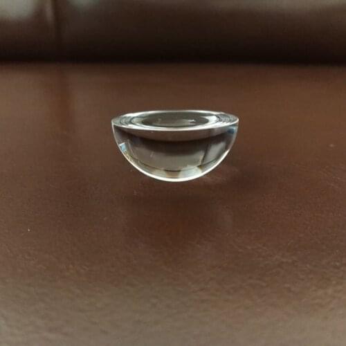 3mm 5mm mini Optical Quartz Glass Hemisphere Plano Convex Lens LED Condensing Lens DIY Telescop Objective
