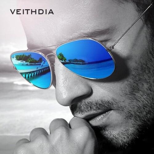 2019 New VEITHDIA Brand Designer Polarized Men Women Sunglasses Vintage Fashion Driver Sun Glasses gafas oculos de sol masculino