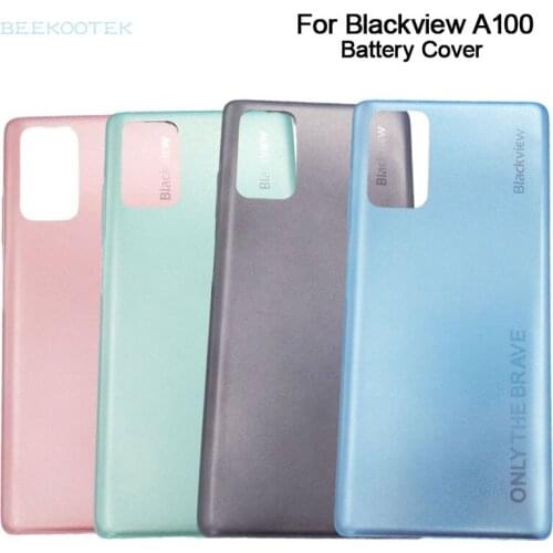 New Original Phone Back Cover Battery Cover Case Repair Replacement Accessories Parts For Blackview A100 6.67 Inch Cellphone
