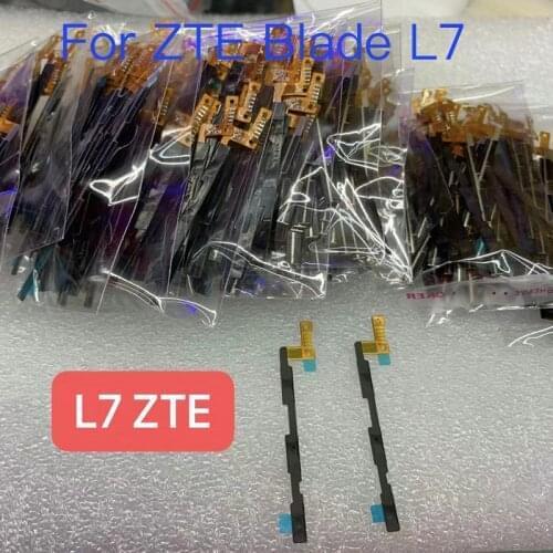 New Original For ZTE Blade L7 Power On Off Volume Up Down Switch Side Button Key Flex Cable Replacement Parts