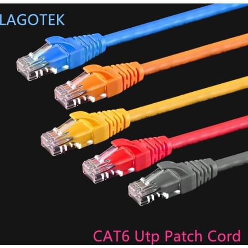 10pcs/lot 3.2ft 1M Hot Sells CAT6 UTP Round Cable Ethernet Cables 100cm Network Wire RJ45 Patch Cord Lan Cable Made In China