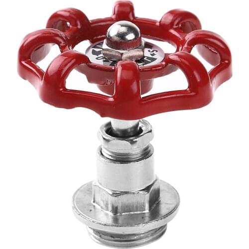 Ball Balve DN15/DN20/DN25 Closet Hat Hanging Hook Loft Valve Handle Retro Cast Iron Wheel Design Globe Valve Replacement Parts