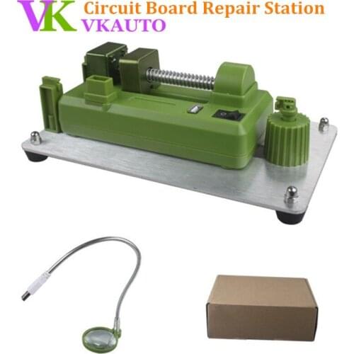 Maintenance Automobile Computer Circuit Board Tool Platform with Led Light and Magnifier