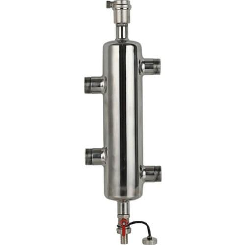 Thermostat water tank for boiler electric heating equipment Water hydraulic separator parts for underfloor heating