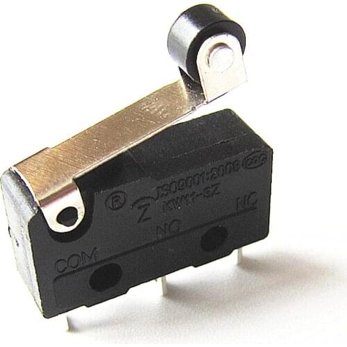 2pcs Pulley Switch KW11-N Contact Switch 3 Terminals 5A 250V Micro Switches