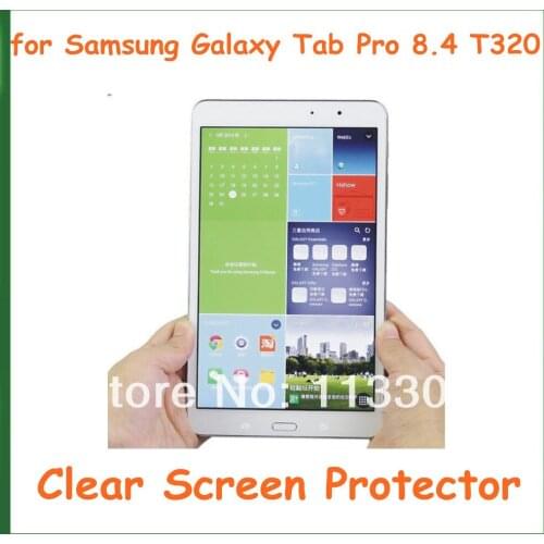 5pcs Clear Screen Protector Protective Film for Samsung Galaxy Tab Pro 8.4 T320 T321 T325 No Retail Package Size 215.5*125mm