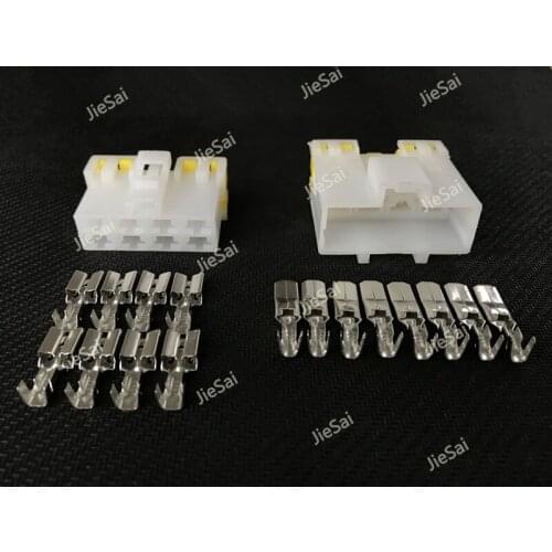 8 Pin/Way Automotive Connector Electrical Wiring Harness Female Male Plug With Terminals/Pins