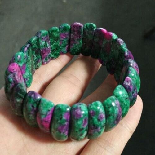 Natural Color Hand-carved Jade Bracelet Fashion Women Men Jewelry Charm Round Jadeite Bangle Gift Accessories