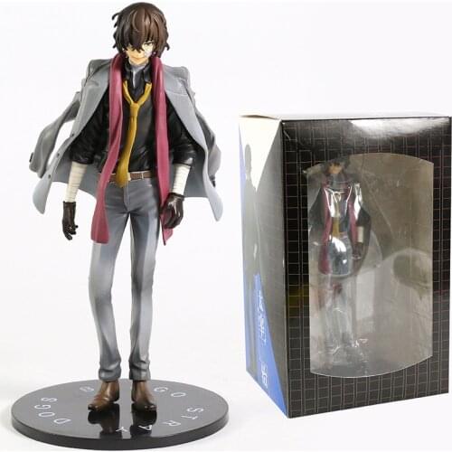 Bungou Stray Dog Dazai Osamu 1/8 Model Figure Collection Toy Doll 22cm