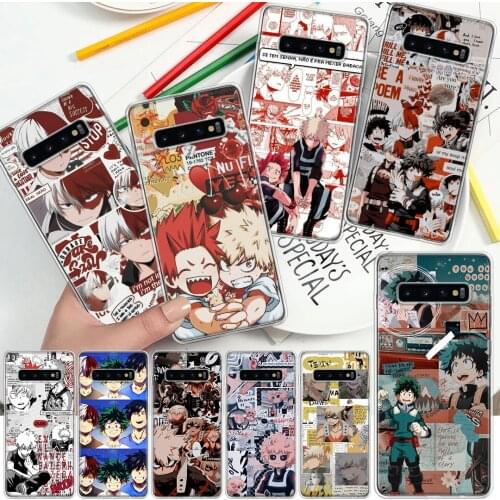 Shoto Todoroki boku no hero academia Phone Case For Samsung Galaxy A51 A71 A70 A50 A40 A30 A21 A20E A10S A41 A01 A6 A7 A8 A9 Plu