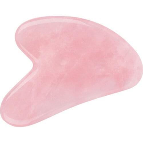 Rose Quartz Gua Sha Board Massage Tools Crystals Healing Stones For Sale