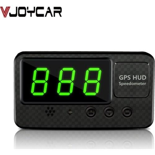 China Best GPS Speedometer Simple Universal For All Car Truck LED Digital Speed Display Over Speed Alarm Hud Bracelet Holder USB