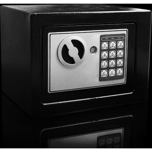 4.6L SECURE DIGITAL STEEL SAFE ELECTRONIC HIGH SECURITY HOME OFFICE MONEY SAFETY BOX