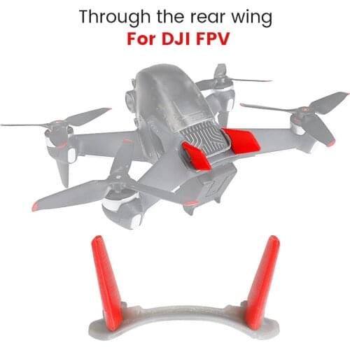DJI FPV Vertical Tail Aircraft Crossing Machine 3D Printing Personality Drone Cute Tail for DJI FPV Rear Wing Accessories